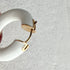 Big hoop pierce